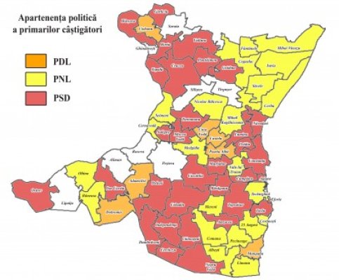Iată câte mandate pentru funcţiile de primar au obţinut PNL, PSD şi PDL la alegerile locale din Constanţa